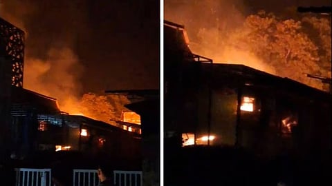 Fire breaks out in furniture shop in Thrissur