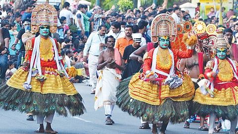 ഓണാഘോഷത്തിന് തുടക്കം കുറിക്കുന്ന ചിങ്ങമാസത്തിലെ അത്തം നാളിലാണ് അത്തച്ചമയം ഘോഷയാത്ര | Thripunithura athachamayam