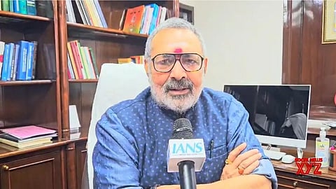 Rahul Gandhi travels abroad to criticize India; Union Minister Giriraj Singh
