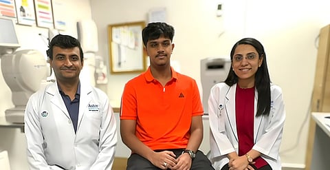 A Malayali student was seriously injured after sticking a pen in his eye: 3 surgeries in three months; Deekshith regains his sight