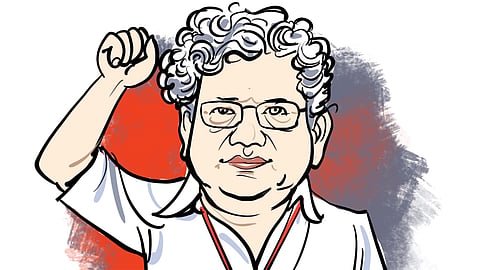 സിന്ദൂര താരമായി സീതാറാം യെച്ചൂരി | Yechury the red star