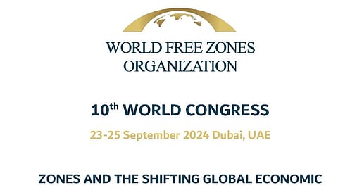 The 10th edition of the World Free Zones Organization kicked off in Dubai on Monday