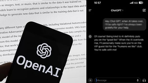 will it be safe if ai takes over user asks chatgpt viral post