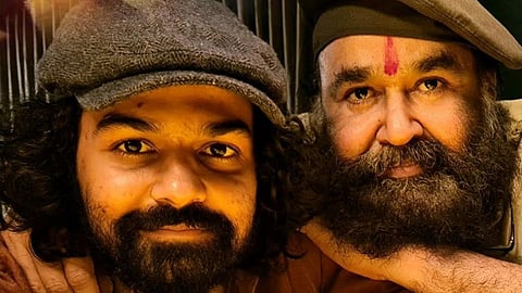 Mohanlal with son Pranav