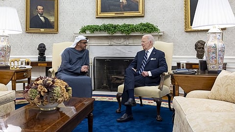 Sheikh Mohammed: Met with Joe Biden