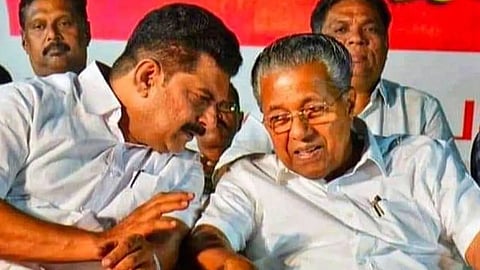 PV Anwar and Pinarayi Vijayan പി.വി. അൻവറും പിണറായി വിജയനും