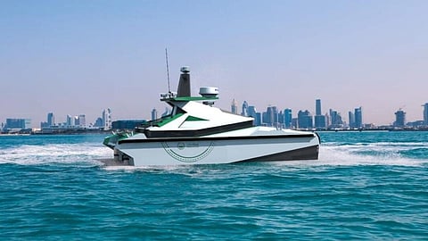 Dubai Police and Trident Engineering & Marine for design and manufacture of drone boats