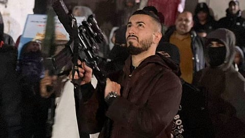 Ghaith Radwan, the head of the Islamic Jihad in Tulkarem (left) and Zahi Yaser Abd al-Razeq Oufi, the head of Hamas in Tulkarem