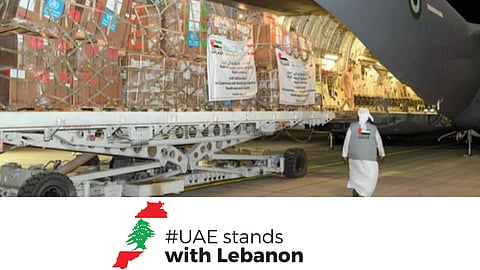 uae stands with lebanon