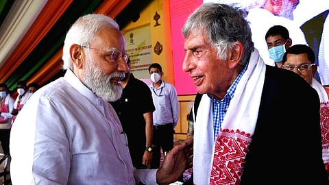Ratan Tata is a visionary businessman; Condolences Prime Minister