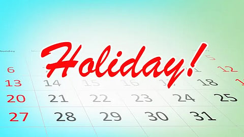 2026 holiday list