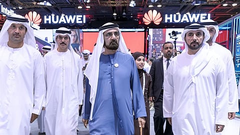 Sheikh Mohammed bin Rashid Al Maktoum, Ruler of Dubai visited GITEX Global