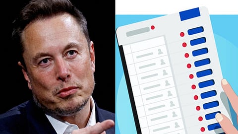 dont trust computers , elon musk against evm, supports ballot paper