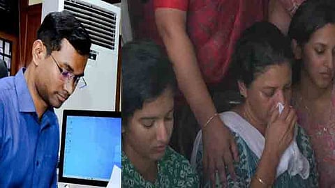 It is indicated that Naveen Babu's family has given a statement against the collector