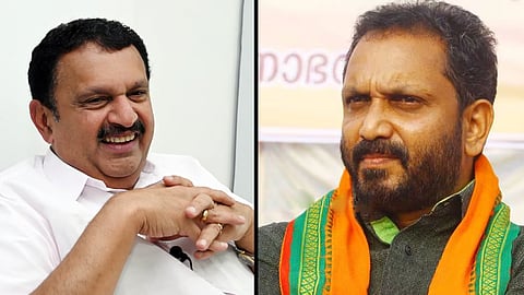k surendran invite k muraleedharan on bjp