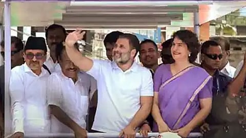 priyanka gandhi reached wayanad today