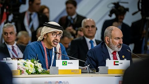 The UAE Foreign Minister has called for an immediate ceasefire and humanitarian aid in Gaza