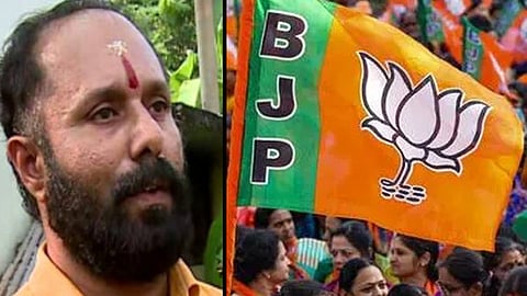 former thrissur bjp office secretary on kodakara robbery case