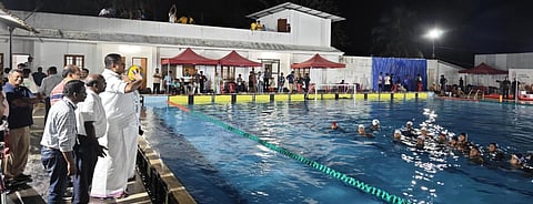 Water polo competitions begin in Kothamangalam