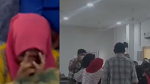 Brutal violence against a female councilor who left the party