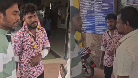 2 people arrested for making prank video tenkasi Govt hospital