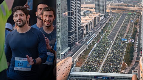 Record breaking Dubai run