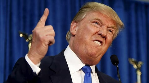 Donald trump again warns Iran