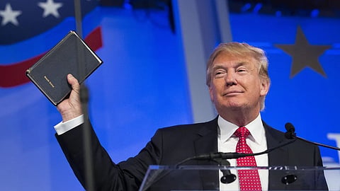 US President Donald Trump