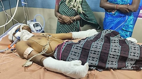 dalit student attacked brutually for winning kabbadi match