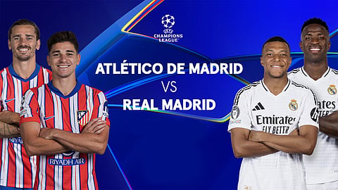 Champions League Real Madrid vs Atletico Madrid