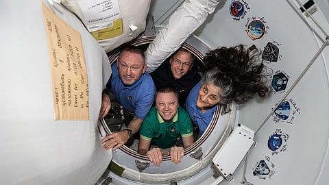 NASA's stuck astronauts are finally on their way back to Earth after 9 months in space   