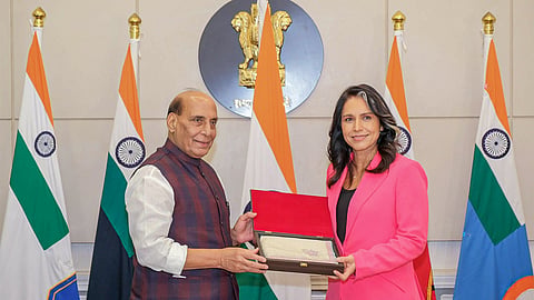Rajnath Singh, Tulsi Gabbard