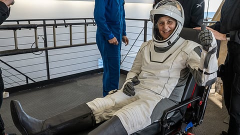 Sunita Williams after successful return from space
