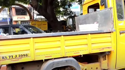 man was hit by a goods auto and killed by an assam native