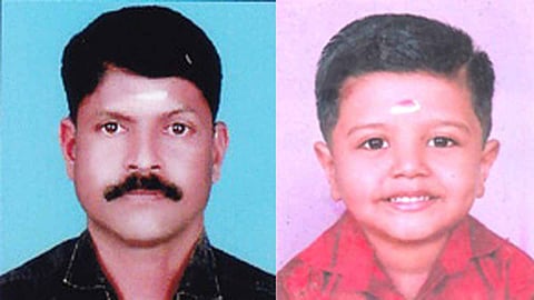  father and son drown in Periyar