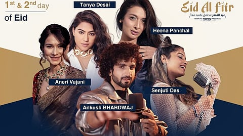 GDRFA Eid celebration for workers with Bollywood stars