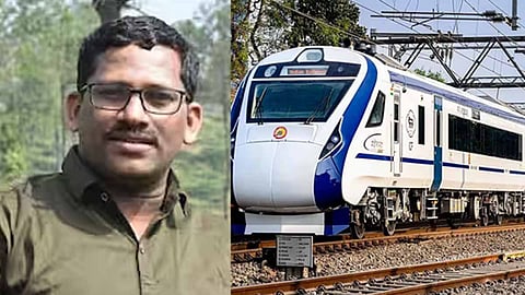 cpo dies after being hit by train in thalassery