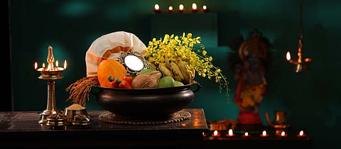 Vishu Kani Darshan at Gurudevgiri