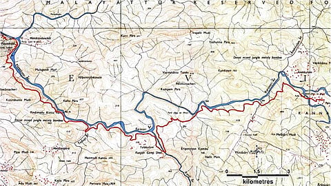 Reconstruction of Old Munnar Road poses a threat to the environment