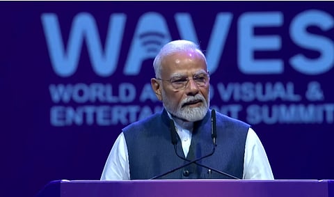 Prime Minister Narendra Modi inaugurates WAVES 2025