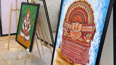 Painting exhibition Seema Suresh