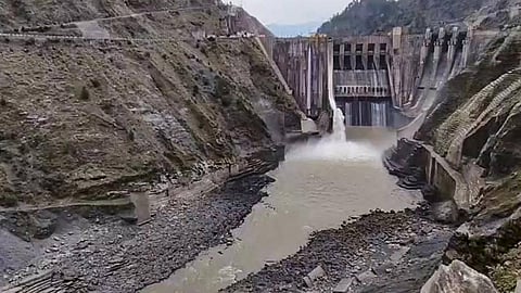 india opens salal dam shutter flood fear pakistan