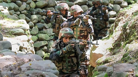 Encounter underway near LoC after infiltration bid in Jammu and Kashmirs Poonch