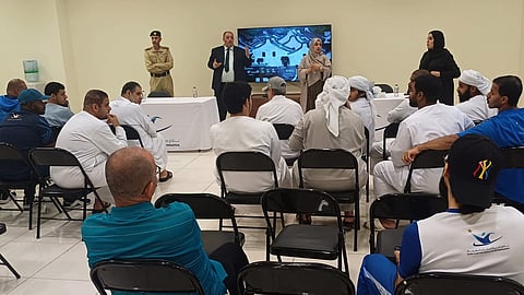 safe distance Driving Dubai Police awareness workshop