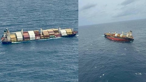 Kochi msc elsa 3 cargo ship accident declared a state disaster