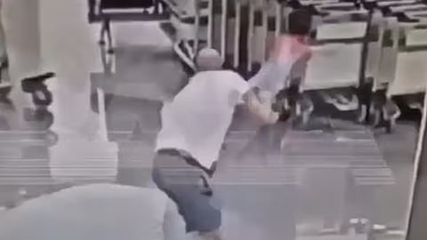 man slams two year boy to floor, child in coma stage