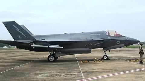 UK Fighter plane in Kerala Tourism ad
