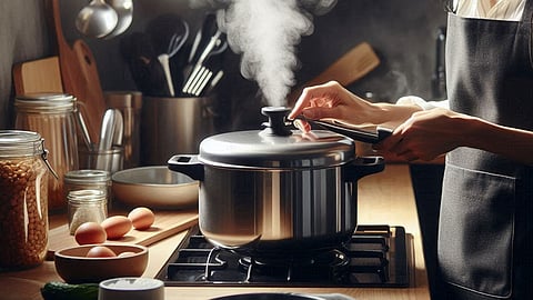 Life span of pressure cooker, lead poison due to old cooker