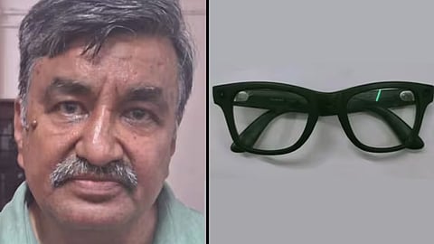 visitor in custody for entering padmanabhaswamy temple wearing meta glasse