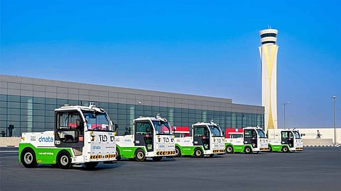 dnata introduces autonomous vehicles for baggage handling at Dubai's Al Maktoum Airport